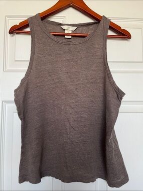 H&M | 100% Linen Tank Top Sz M